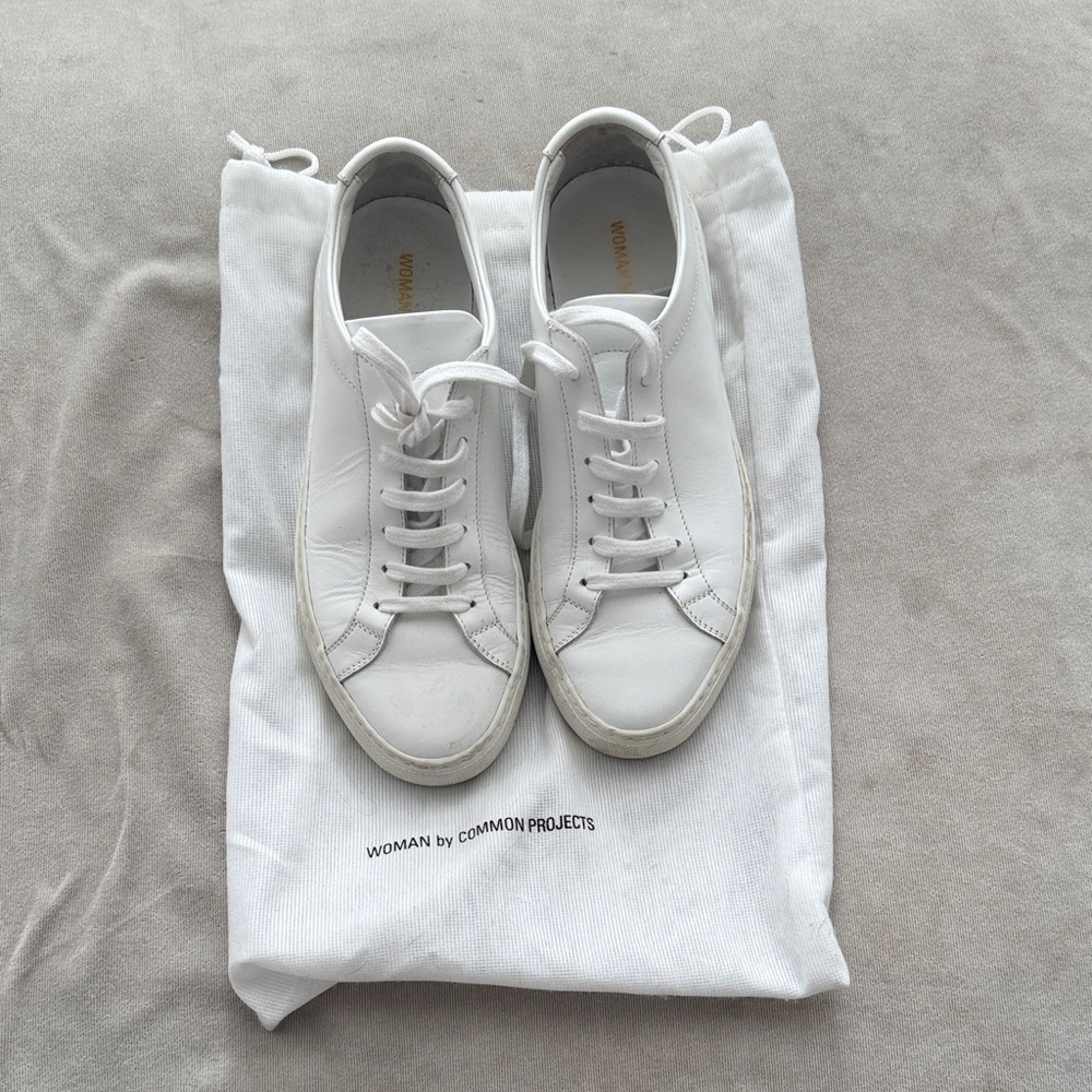 Common Projects Classic White Leather Sneakers